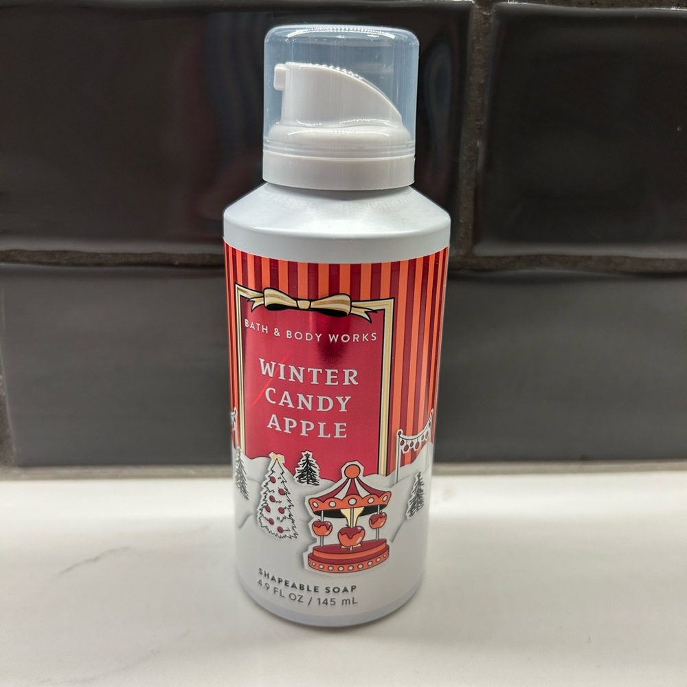 Bath & Body Works Winter Candy Apple Shapeable Soap